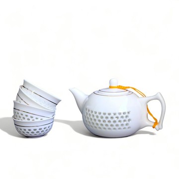 【陶說】琉光茶語 茶壺 200ml 茶杯 50ml 功夫茶具組 茶具套組 茶壺茶杯組 泡茶壺 茶杯組 茶具組合 茶壺組