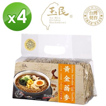 玉民  黃金蕎麥 QQ麵550g 4入組