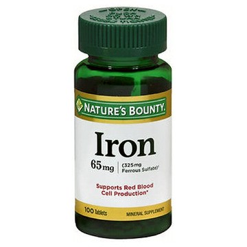 Natures Bounty Iron 100 Tabs by Natures Bounty