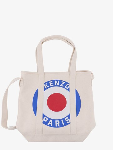 Canvas shoulder bag with kenzo target print - KENZO PARIS - gender_Man