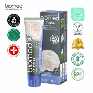 ｜蓓齒美 Biomed｜礦強化補釉鹽味牙膏 100G