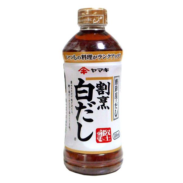 ★まとめ買い★　ヤマキ　割烹白だし　５００ＭＬ　×24個