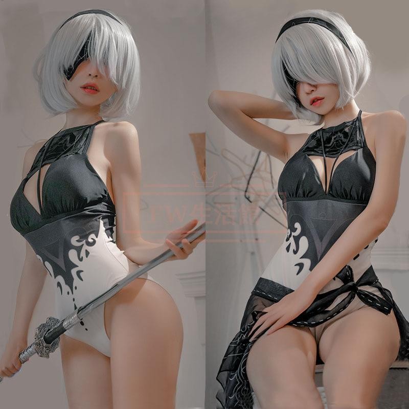 ニーア オートマタ コスプレ衣装 NieR Automata 2B 水着 cosplay演出服