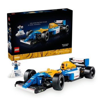 LEGO 10353 ICONS 威廉斯車隊 FW14B 和奈傑爾·曼塞爾 Williams Racing FW14B & Nigel Mansell  1盒