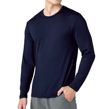 短絨磨毛輕量保暖衣-圓領 - M / 丈