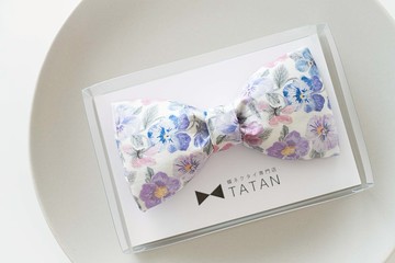 TATAN 三色堇領結紫