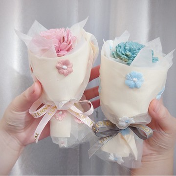 小香風小花束 香氛索拉花 禮物 乾燥花 迷你花束 婚禮  小物