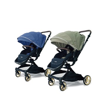 Capella X5旋轉雙向推車-海軍藍/莫蘭迪綠【佳兒園婦幼館】