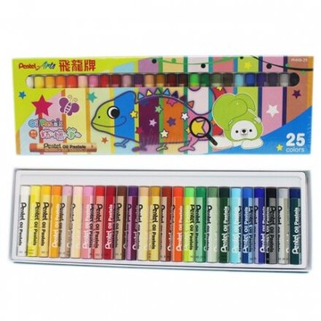 Pentel 飛龍 PHN9-25 粉蠟筆 (25色)【APP滿額下單10%點數(單一帳號最高5000點)】1/31止