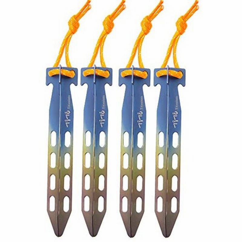 Tito V型チタン合金テントペグ 14 160mm 10 160mm Y字 ペグ 軽量 持ち運び便利 丈夫な 硬い土 砂地 草地用 タープ 通販 Lineポイント最大0 5 Get Lineショッピング