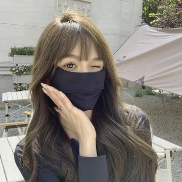 夏季新款顯瘦防曬口罩女冰絲口罩透氣遮陽防曬面罩護眼角防紫外線