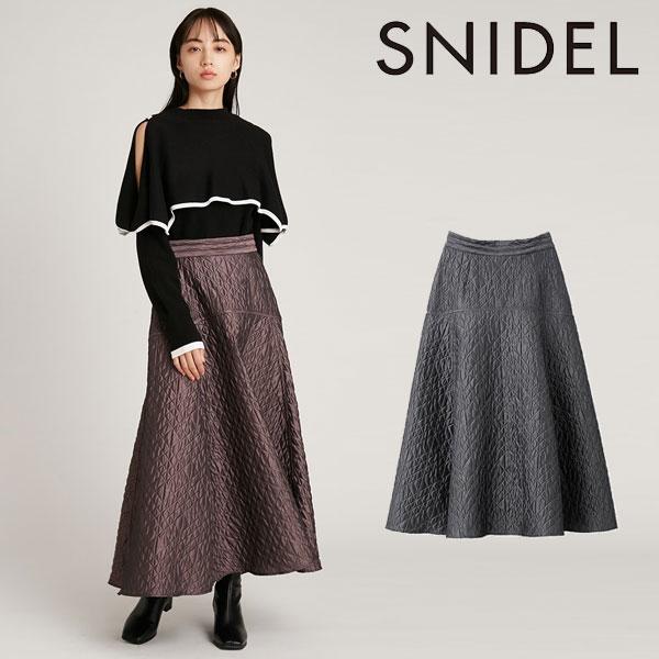 SALE スナイデル SNIDEL 22aw2nd キルティングジャガードボリューム ...