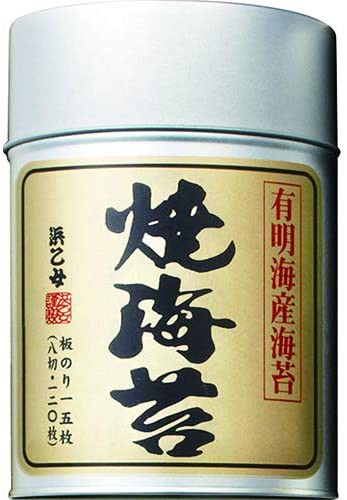 濱乙女【有明產燒海苔】10切100枚