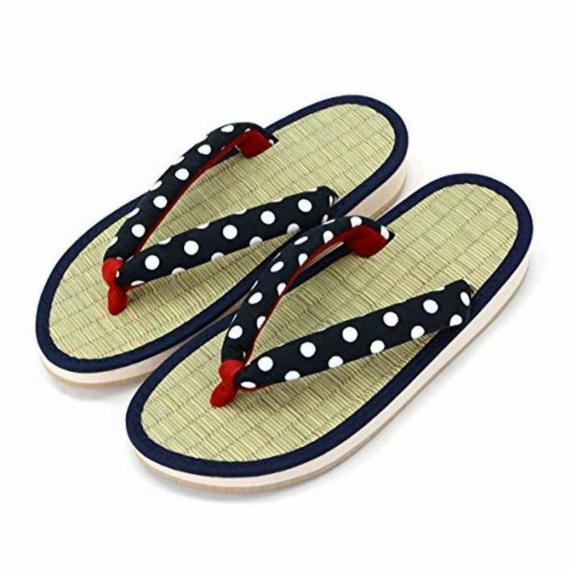 竹春 雪駄 レディース い草 日本製 草履 丸型 畳雪駄 L 23 5 24 5cm 水玉 黒 1 2pxdun8plw Eskuvoi Fotografus Hu