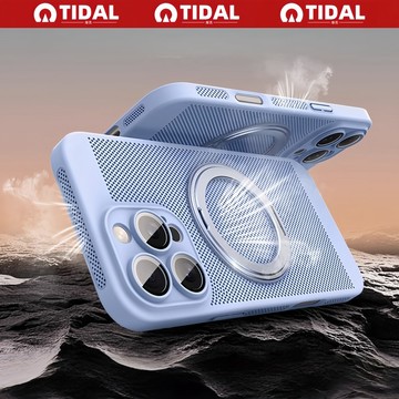 蜂窩全身散熱 自帶鏡頭膜 360°旋轉支架 適用於 iPhone17 16 15 14 13 12 Promax 防摔殼