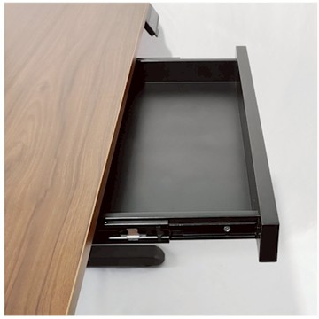 MGSHOP 加厚靜音電腦桌辦公桌書桌桌下滑軌收納抽屜