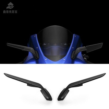 摩托車改裝配件適用鈴木GSX-R 1000R 定風翼后視鏡防眩光熱賣【PP118】