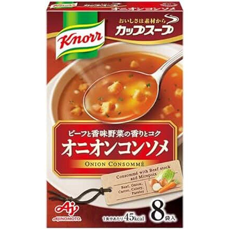 味の素 クノールカップスープ オニオンコンソメ (11.3g×8袋)×6個入×(2ケース)