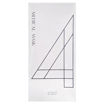 CSD 中衛 成人立體醫療口罩  20片  夜慕灰  1盒