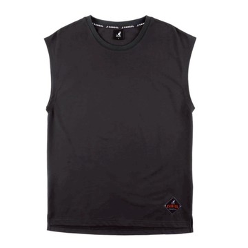 【KANGOL】運動針織背心 休閒 背心 上衣 中性 無袖 夏天