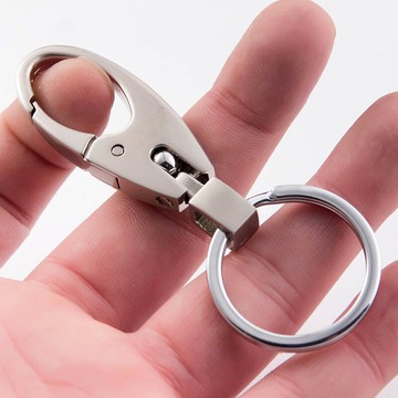 男士腰掛鑰匙扣 創意汽車鑰匙鏈掛件 金屬鑰匙圈