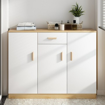 APP下單享點數9% 陽臺收納柜家用進門口大容量加深鞋柜簡約現代飄窗柜室外儲物柜子