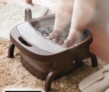 (免運) 日本 THANKO TK-FOT21BR 折疊式 泡腳機 足浴機 足湯 速暖 控溫 定時 手提 方便收納 寒流必備 日本代購