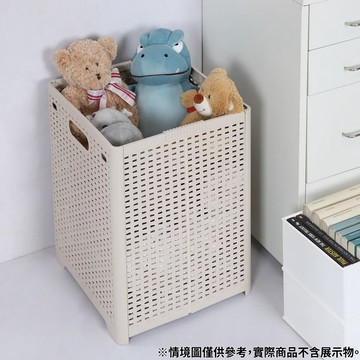 【DECO HOME商品】可折疊收納洗衣籃 43L LMO SR2(DH) NITORI宜得利家居