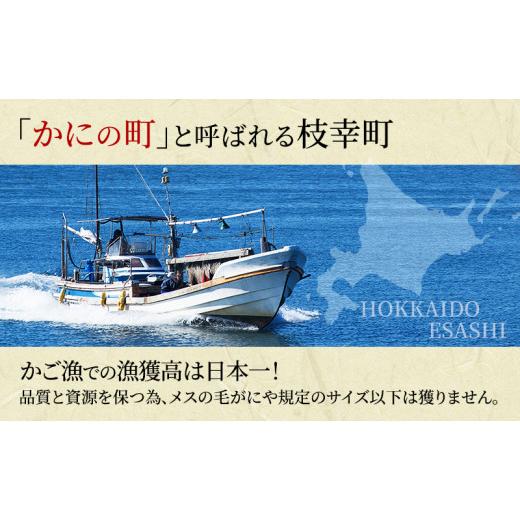 ふるさと納税 北海道 枝幸町 冷凍ボイル毛ガニ 400g前後×3尾［オホーツク枝幸産］山上佐藤水産 カニ かに 毛ガニ 北海道 海鮮