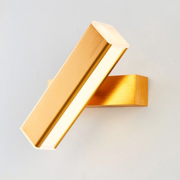 Honey Comb 北歐風LED9W旋轉壁燈 適用於臥室客廳  金色