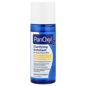 PanOxyl, 淨化去角質液，含 2% 水楊酸，適合易長痘肌膚，4 fl oz（118 ml）