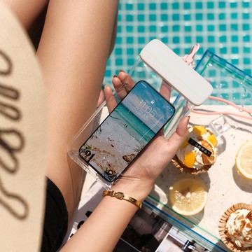 手機防水袋防水套神器手機套可觸屏透明密封袋游泳外賣專用可防雨 雙11全館免運