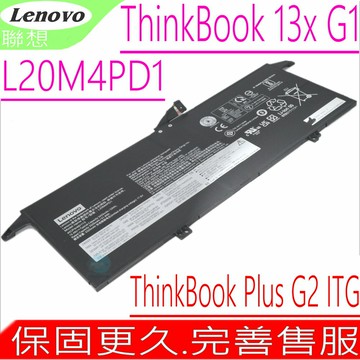 LENOVO L20M4PD1 電池(原裝)-聯想 ThinkBook 13x G1 13x G1-20WJ 13x ITG  Plus G2 ITG L20C4PD1 L20D4PD1 SB11B65324 SB11B65326 5B11B65325 5B11B65323