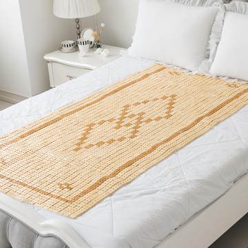 Merci Deco 蝴蝶麻將竹蓆  單人(90 x 180 厘米)  混合顏色