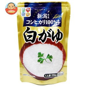 ヒカリ食品 こしひかり100％ 白がゆ 250gパウチ×24個入×(2ケース)｜ 送料無料