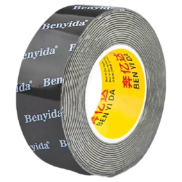 奔億達 超強力雙面膠 3cm  黑色  1個