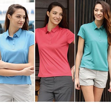 【JORDON】橋登 女款短袖POLO衫 (2902)