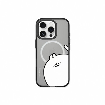 RHINOSHIELD iPhone 17e/16e 共用 JellyTint MagSafe兼容 磁吸透明防摔手機殼｜醜白兔-大臉經典款