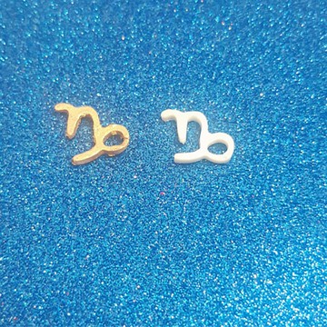 50 個摩羯座星座微型雕塑、微型雕塑、雕塑，由泰國粘土製成，用於工藝品