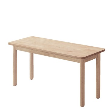 【Hampton 漢汀堡】愛客洗白全實木長凳-2入組(椅/長凳/餐椅/馬來西亞製)