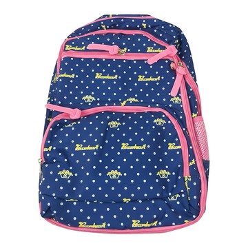 半島良品 皇冠點點粉邊小學生書包  31 x 23 x 43cm  藍點點
