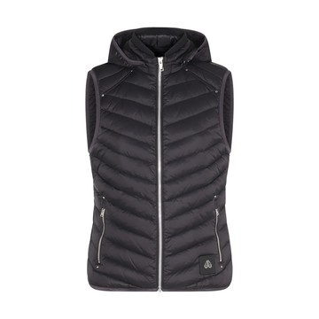Moose Knuckles - Black Puffer Vest Down Jacket