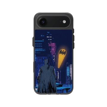 iPhone Air Clear (相機按鈕) 酷墨灰 - Batman 蝙蝠俠 - 蝙蝠訊號