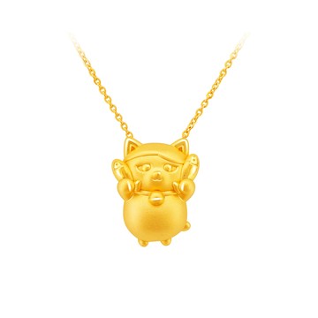 Jove gold JoveGold漾金飾 豐收浣腸黃金墜子 送項鍊