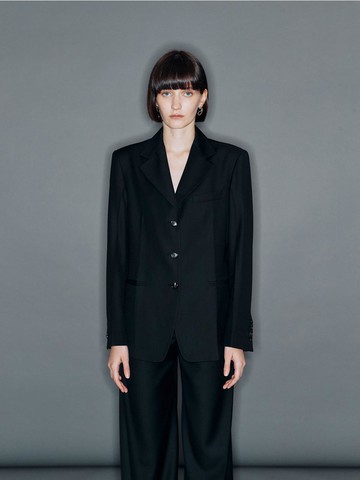 ALTAIR Pressed single jacket Black