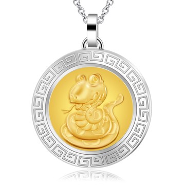 KATROY・ 項鍊・金飾・十二生肖 ・蛇