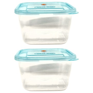 KEYWAY 聯府 易廚樂方型保鮮盒 VBS-9703 3個  970ml  2組