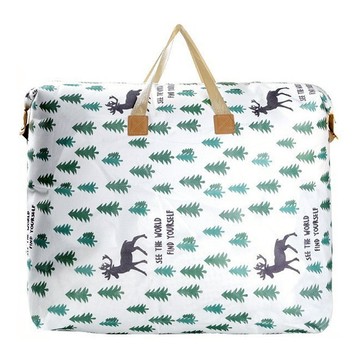 森林 小明村長 搬家袋 Set 2個 防水無棉布  75 x 62cm  1組