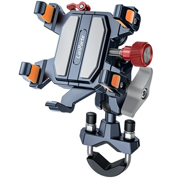 免運??蘭帕特原廠正品鋁合金手機支架摩托車騎導航手機架防震防抖