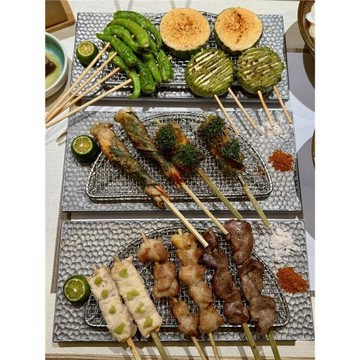 日本料理餐具創意陶瓷長方平板盤銀色刺身盤壽司盤秋刀魚盤烤肉盤